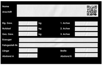 Typenschild-Etiketten bis A5-Format