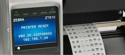 Zebra ZT620 und Ihre Druckausgabe wird gut.