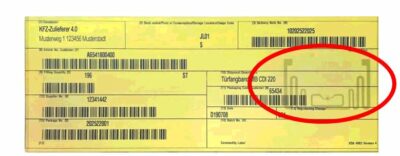 Zebra ZT411 für Kleinladungsträger KLT mit RFID-Tag