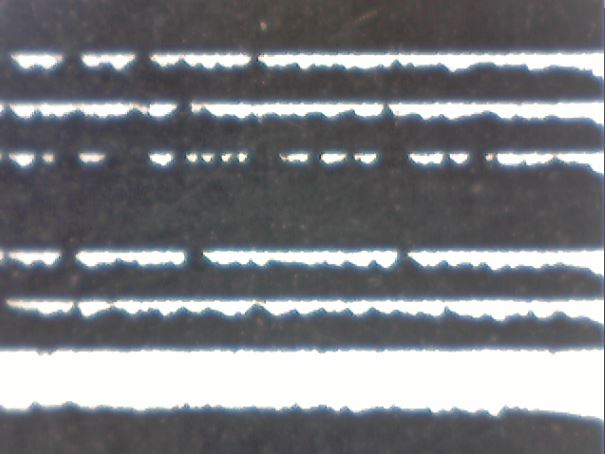 Schlechte lesbare Barcodes beim Leiter-Druck