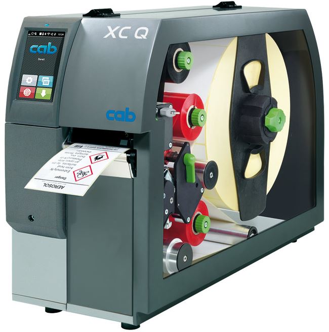 Chemieetiketten mit dem 2-farbigen Thermo-Drucker