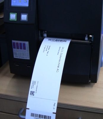 Intelligente Thermodrucker für den Ticketdruck in monochrom schwarz