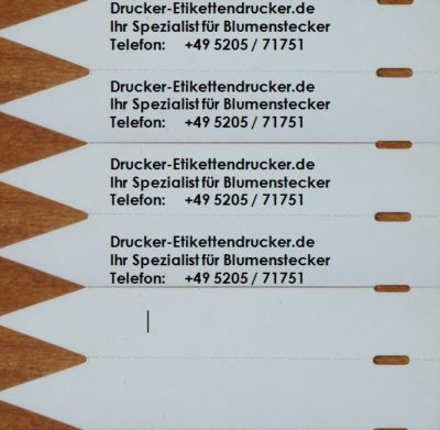Die Ausdrucke der logiJET T4-2 halten im Thermotransfer-Druckverfahren über Jahre