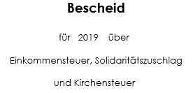 öffentlicher Dienst Steuer-Bescheide in der Verwaltung